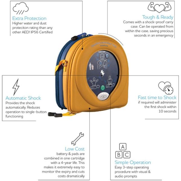 HeartSine Samaritan 360P Fully Automatic Defibrillator