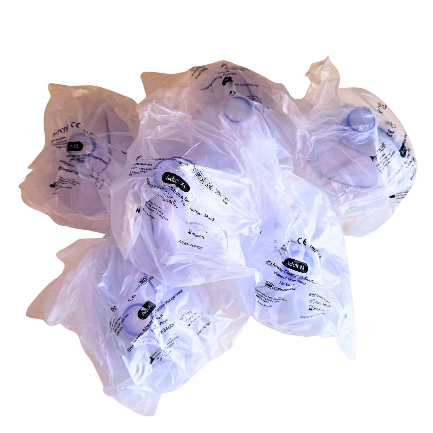 LifeVac Masks for Anti-Choking Device